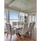 Z-Lite Cayden Linear Chandelier, 5-Light, 4.75 In.W x 42 In.L x 16.75 In.H, Brushed Nickel/Clear 1946P-5L-BN - alternate 4
